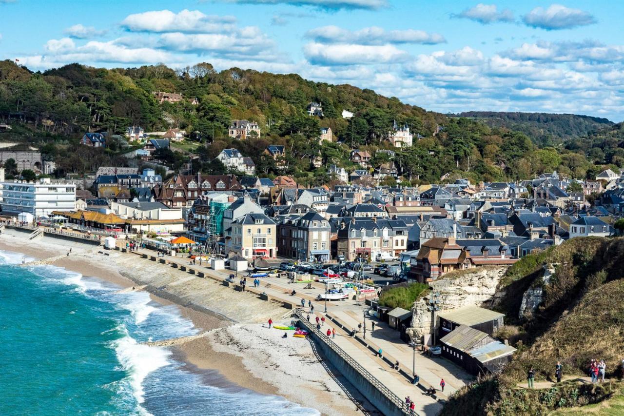 Les Charmes Du Bosquet Parc D'Amour Et Nature Parking Prive Securise Étretat Kültér fotó